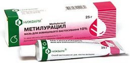 Метилурациловая мазь: инструкция, применение, отзывы, цена, аналоги
